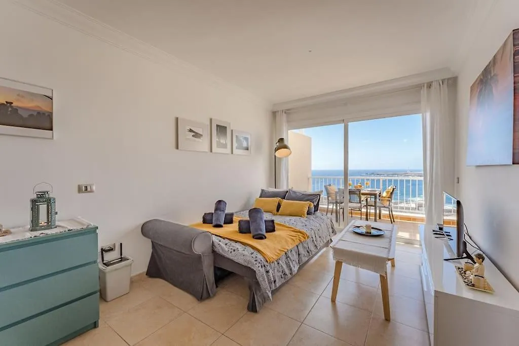 Appartamento Balcony With Perfect Sea View, Pool, Wi-Fi Poris de Abona Spagna
