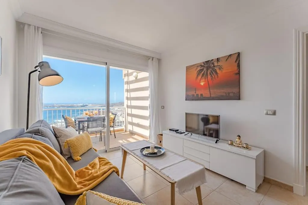 Appartamento Balcony With Perfect Sea View, Pool, Wi-Fi Poris de Abona